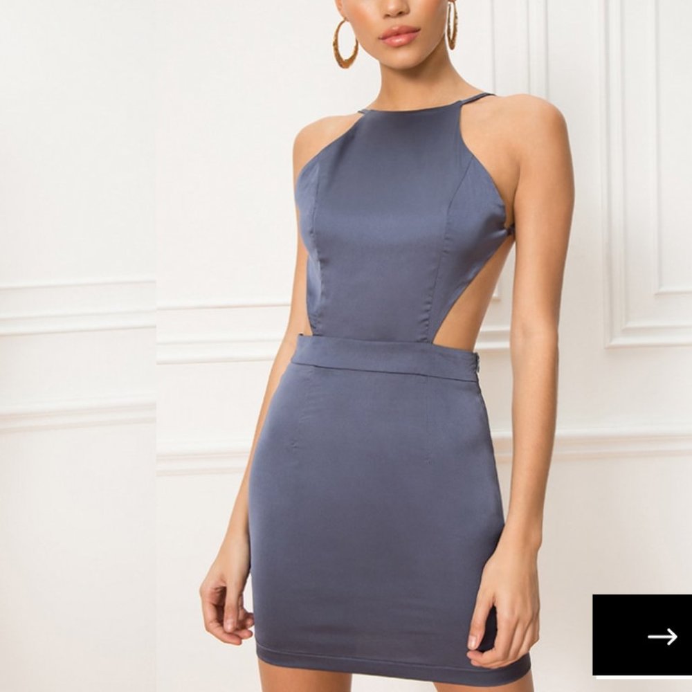 NWT Superdown Susie Open Back Mini Dress Small